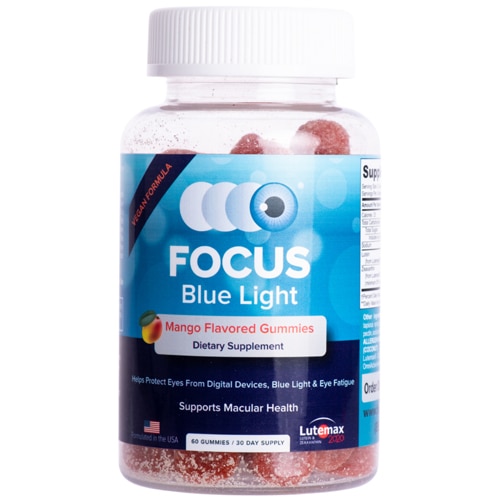 Focus Vitamins Focus Blue Light Gummies Mango