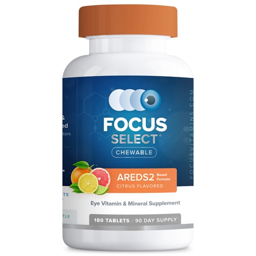 Focus Vitamins Focus Select Chewable - AREDS2 Based Formula Citrus