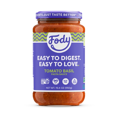 Fody Foods Pasta Sauce Low Fodmap Tomato Basil