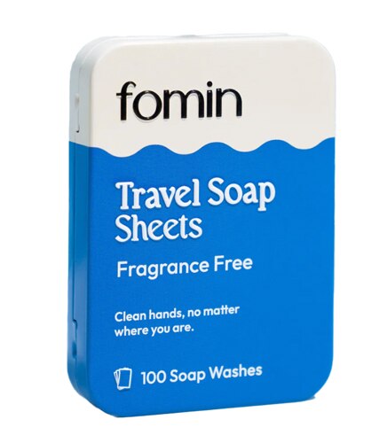 Fomin' Travel Soap Sheets Tin - Unscented
