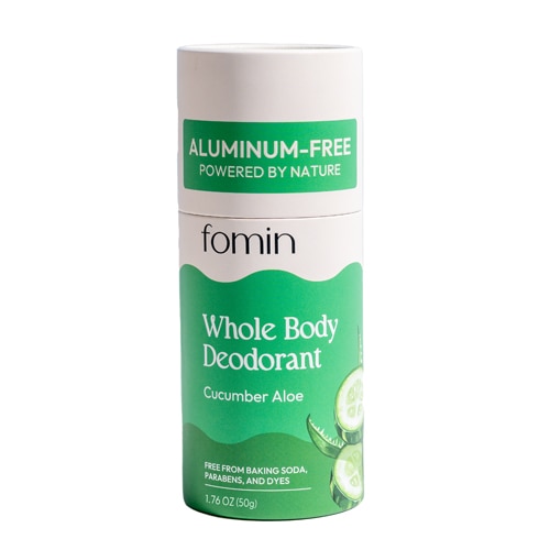 Fomin' Whole Body Deodorant Stick Aluminum Free - Cucumber Aloe