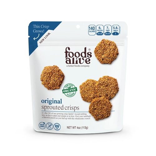 Foods Alive Organic Sprouted Crisps Original