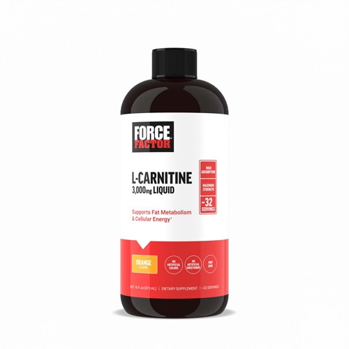 Force Factor L-Carnitine Liquid Orange