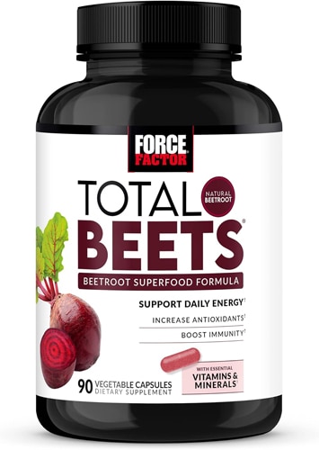 Force Factor Total Beets Beetroot Superfood Wellness Formula