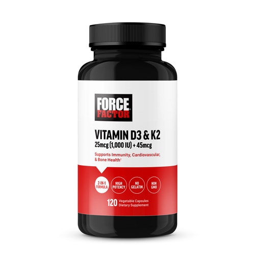Force Factor Vitamin D3 & K2