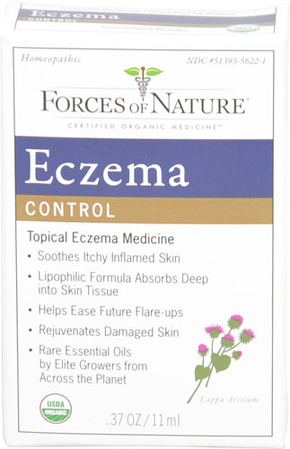 Forces Of Nature Eczema Control Topical Oil