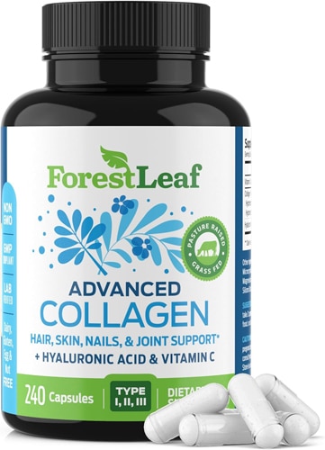 ForestLeaf Advanced Collagen + Hyaluronic Acid & Vitamin C