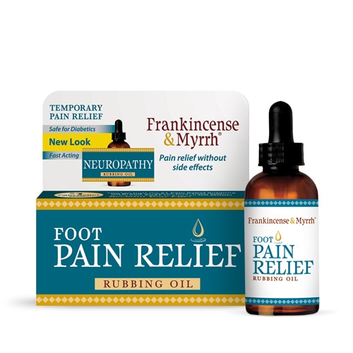 Frankincense & Myrrh Foot Pain Relief Rubbing Oil