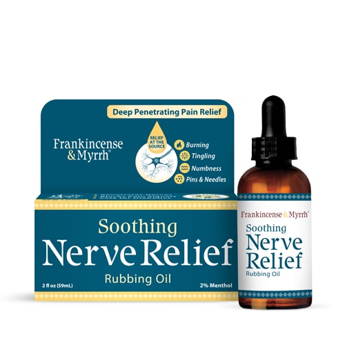 Frankincense & Myrrh Soothing Nerve Relief Rubbing Oil