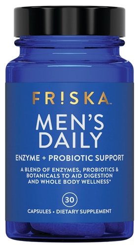 Friska Men's Daily Enzyme Plus Probiotic Support