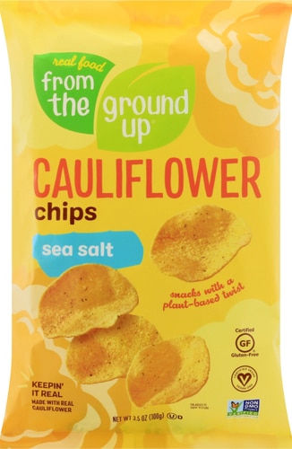 From The Ground Up Cauliflower Chips Sea Salt