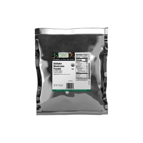 Frontier Co-Op Certified Organic Shiitake Mushroom Powder