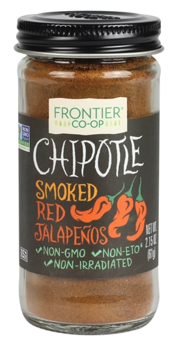 Frontier Co-Op Chipotle Smoked Red Jalapenos Ground