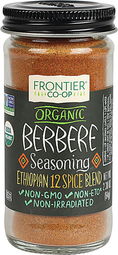 Frontier Co-Op Organic Berbere Seasoning Ethiopian 12 Spice Blend