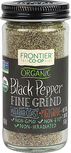 Frontier Co-Op Organic Black Pepper Fine Grind