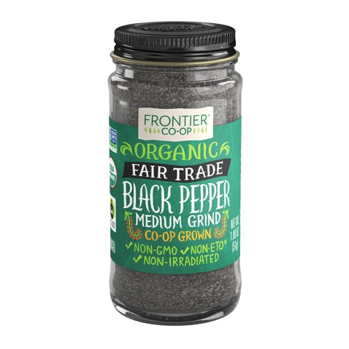 Frontier Co-Op Organic Black Pepper Medium Grind