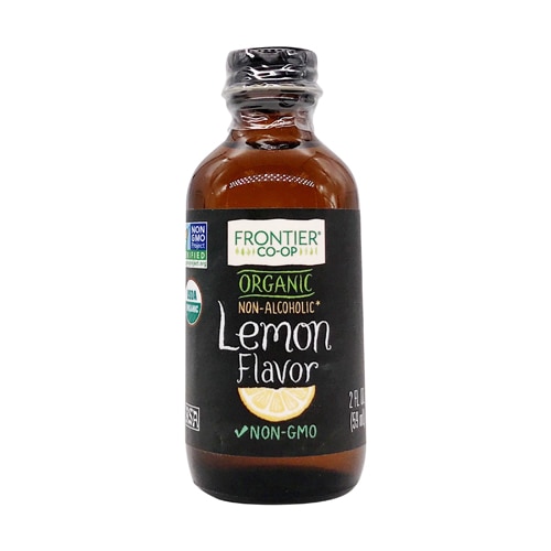 Frontier Co-Op Organic Lemon Flavor Non-Alcoholic