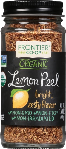 Frontier Co-Op Organic Lemon Peel Granules