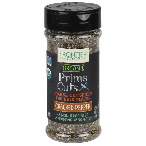 Frontier Co-Op Organic Prime Cuts Cracked Pepper Blend