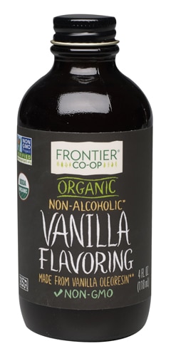 Frontier Co-Op Organic Vanilla Flavoring Non-Alcoholic