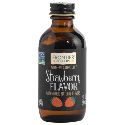 Frontier Co-Op Strawberry Flavor Non-Alcoholic