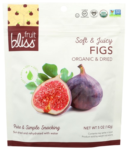 Fruit Bliss Organic Fruit Snacks Turkish Figs