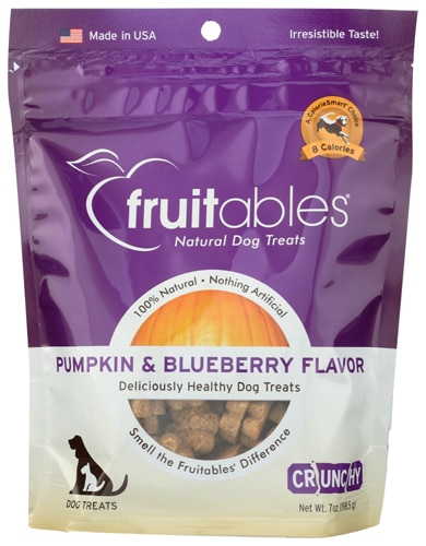 Fruitables Baked Dog Treats Pumpkin & Blueberry