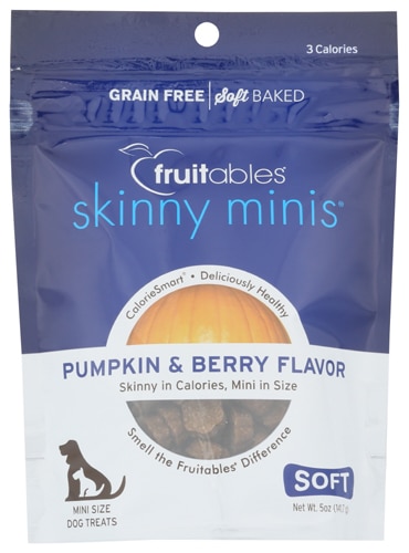 Fruitables Skinny Minis Soft Dog Treats Pumpkin & Berry