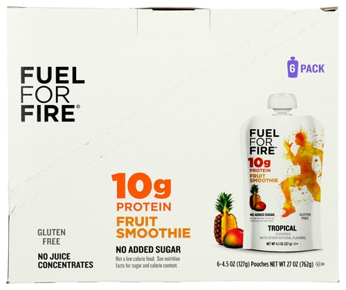 Fuel For Fire Protein Fruit Smoothie Tropical