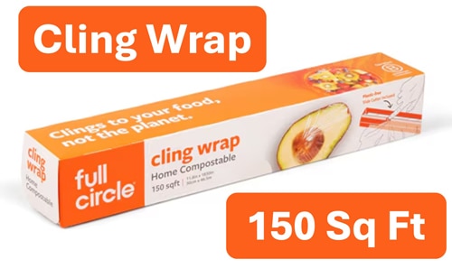 Full Circle Compostable Cling Wrap 150 Sq Ft