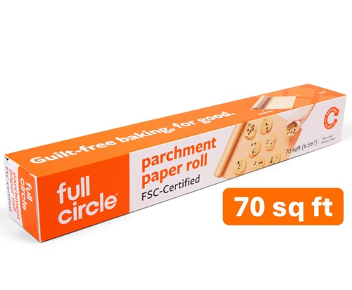 Full Circle Parchment Baking Paper 70 Sq Ft