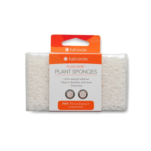 Full Circle Plain Jane Plant Sponges