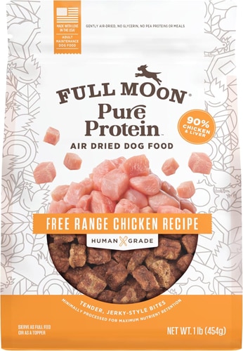 Full Moon Dog Food Pure Protein Human Grade Free Range Chicken
