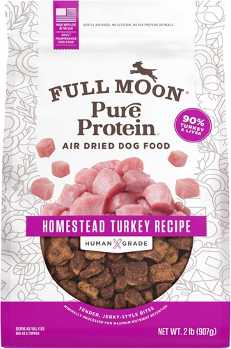 Full Moon Dog Food Pure Protein Human Grade Homestead Turkey