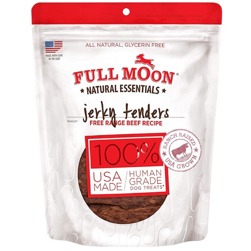 Full Moon Jerky Tenders Dog Treats Beef Recipe