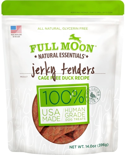 Full Moon Natural Essentials Jerky Tenders Dog Treats Duck