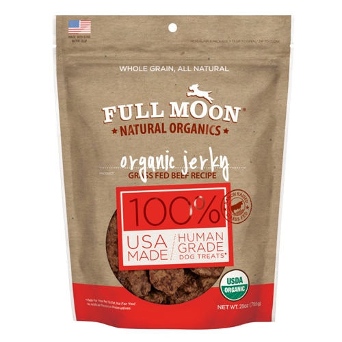 Full Moon Organic Beef Jerky Dog Treats