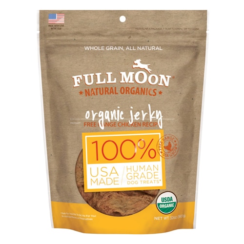 Full Moon Organic Chicken Jerky Dog Treats