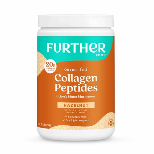 Further Food Collagen Peptides Plus Lion's Mane Mushroom Hazelnut