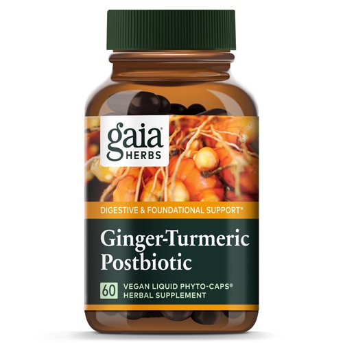 Gaia Herbs Ginger-Turmeric Postbiotic