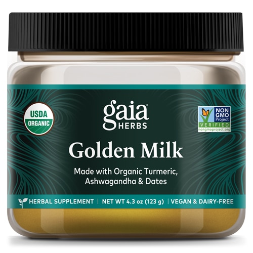 Gaia Herbs Golden Milk Powdered Turmeric Blend