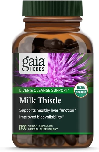 Gaia Herbs Liver & Cleanse Support Milk Thistle