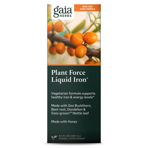 Gaia Herbs PlantForce™ Liquid Iron