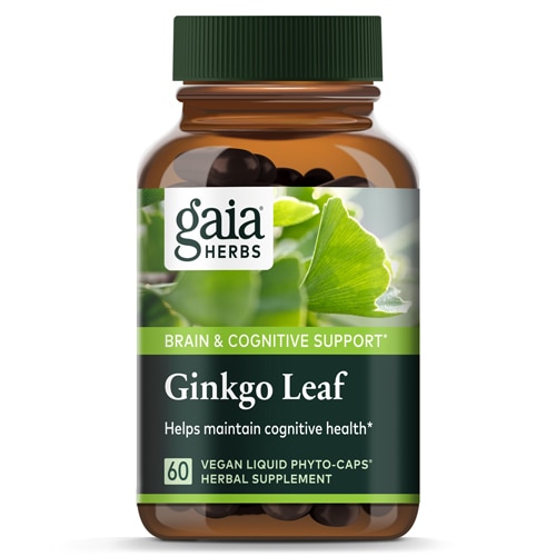 Gaia Herbs Single Herbs Ginkgo Leaf