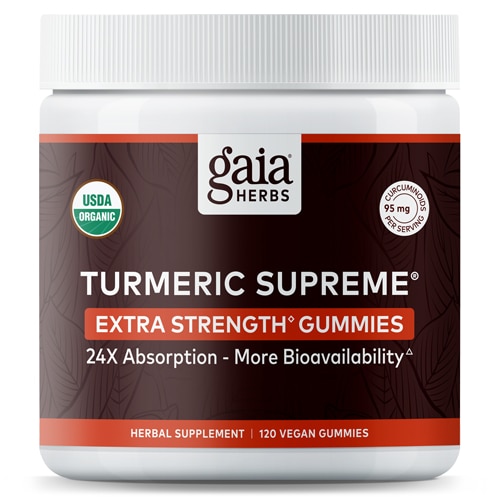 Gaia Herbs Turmeric Supreme Extra Strength Gummies