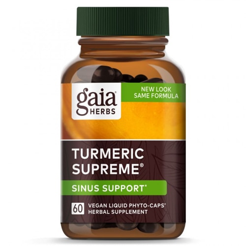 Gaia Herbs Turmeric Supreme Sinus Support