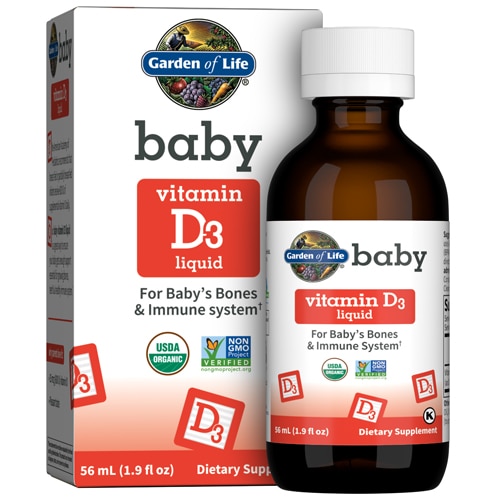 Garden of Life Baby Vitamin D3 Liquid