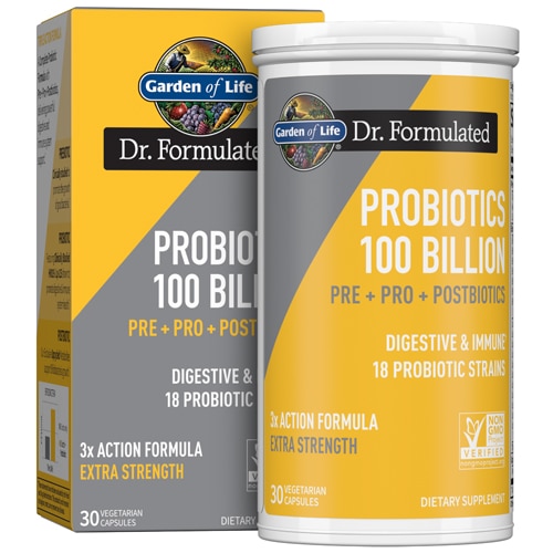 Garden of Life Dr. Formulated Probiotics Pre + Pro + Postbiotics