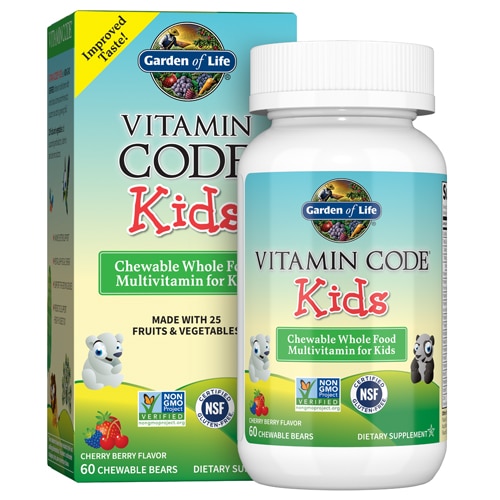Garden of Life Kids Vitamin Code Multivitamin Cherry Berry