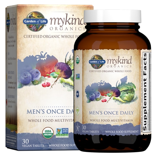 Garden of Life Mykind Organics Men's Once Daily Multivitamin